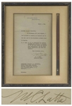 Franklin D. Roosevelt Pen Used as President to Sign a Bill Regarding Veterans Pensions